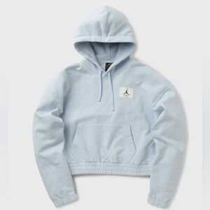 Jordan | Essential Loose Fit Fleece Hoodie in Baby Blue | 3X